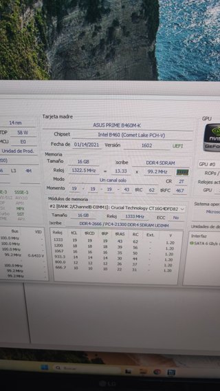 PC G6405 | GT1030 2GB | 16GB RAM | SSD