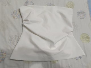 Top Zara Blanco roto Talla L