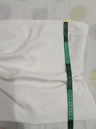Top Zara Blanco roto Talla L