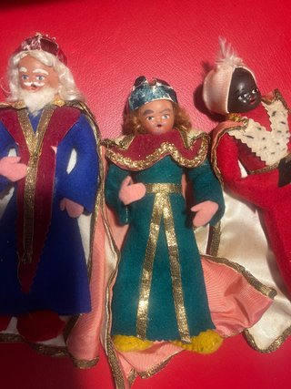 3 Reyes Magos Vintage Belén Español