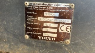 Retroexcavadora Volvo EC290C NL