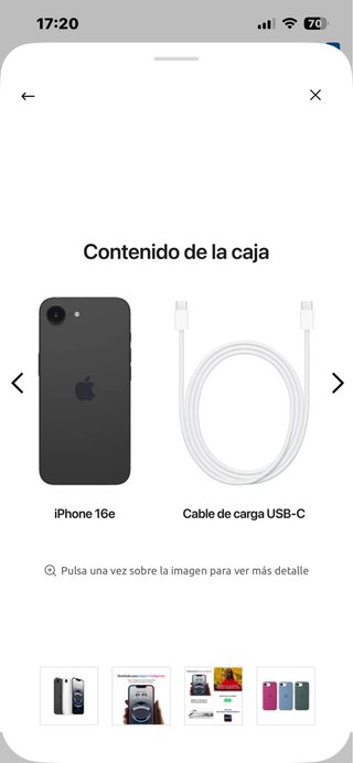 URGE VENTA HOY iPhone 16e 128GB PRECINTADO