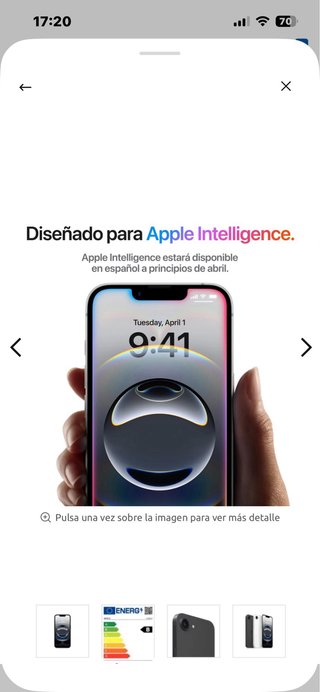 URGE VENTA HOY iPhone 16e 128GB PRECINTADO