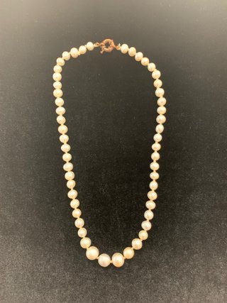 Gargantilla de perlas de cultivo