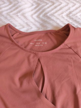 Tank top Oysho rosa palo S