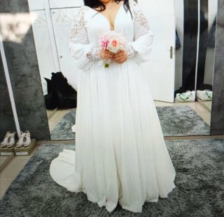 Vestido de Novia Blanco SIN ESTRENAR talla 50/52