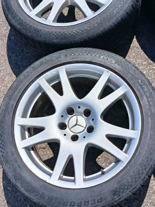 Llantas Mercedes 17 W211 W203