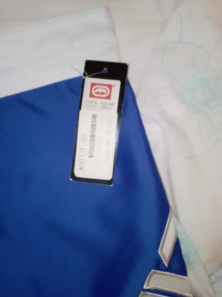2 bermudas Ecko Unltd Azul y Blanco, verde.