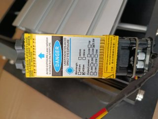 CNC 3018 + Láser + Soporte 52mm, fresadora