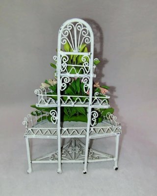 Mini Jardinera Vintage Blanca