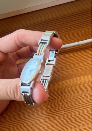 Reloj de Mujer Cuarzo Esfera Blanca