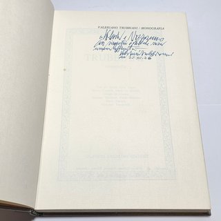 Libro Cofanetto Trubbiani monografia 1976. Firmato