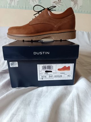Zapatos de vestir Dustin marrones Talla 40