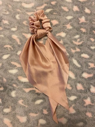 Set 4 elastici capelli con foulard