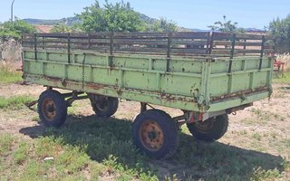 Remolque fijo 2 ejes de 5.000 Kilos.