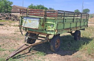 Remolque fijo 2 ejes de 5.000 Kilos.
