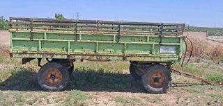Remolque fijo 2 ejes de 5.000 Kilos.