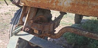 Remolque fijo 2 ejes de 5.000 Kilos.