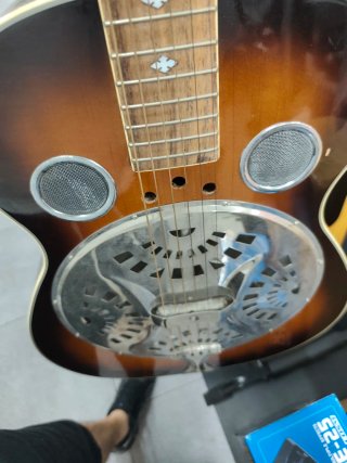 Guitarra Academy Resonador Acústica