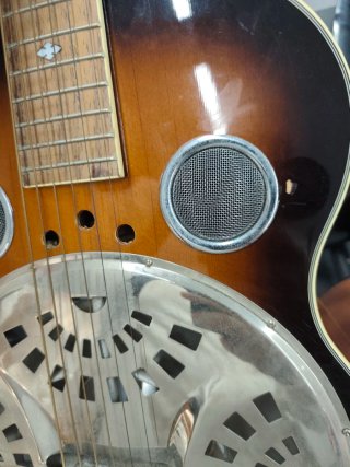 Guitarra Academy Resonador Acústica