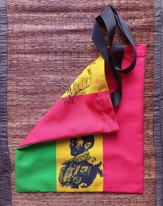 Bolsa Tote Haile Selassie Rasta África Etiopía