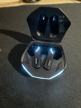 Auriculares thinkplus negros semi nuevos