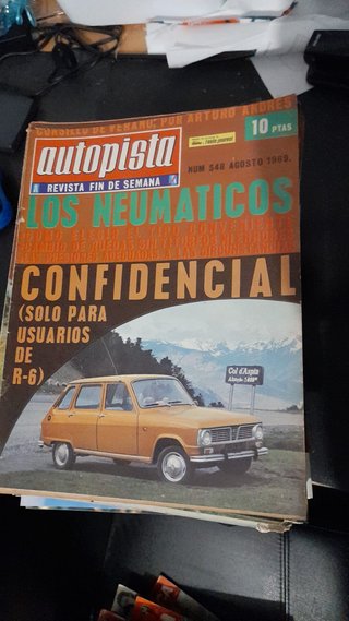 Revista Autopista año 1969
