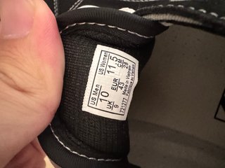Zapatillas Vans Old Skool Negras Talla 43