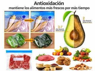 Envasadora al vacío portátil para alimentos