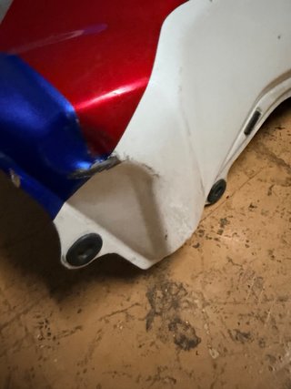 Depósito Honda Africa Twin crf1000 con golpe