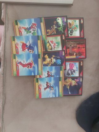 Cartas Super Mario Nintendo