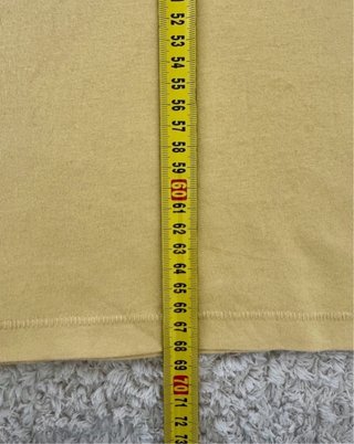 H&M Camiseta Surf Verano amarilla vintage talla M