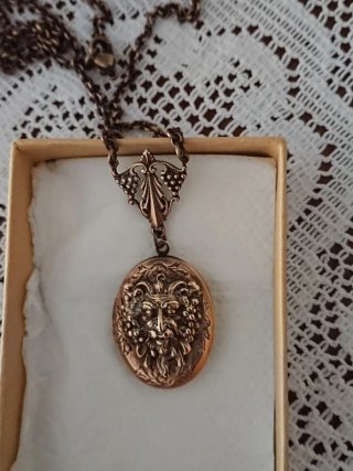 Collana Fauno in ottone
