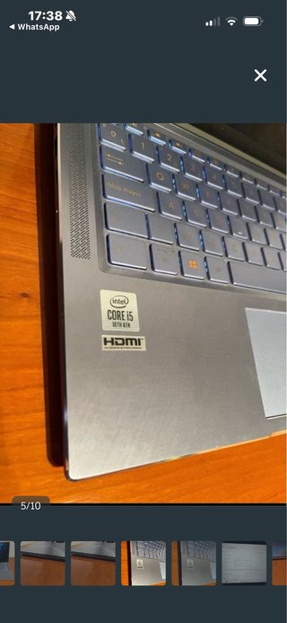 Asus Zenbook Grigio/Argento