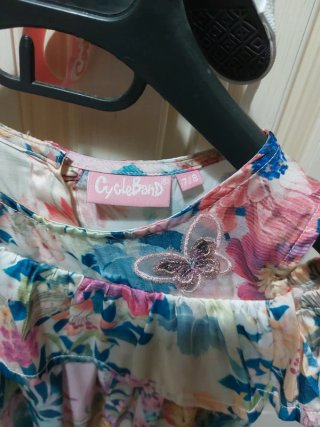 Vestito da bambina Cycleband età 7/8 anni