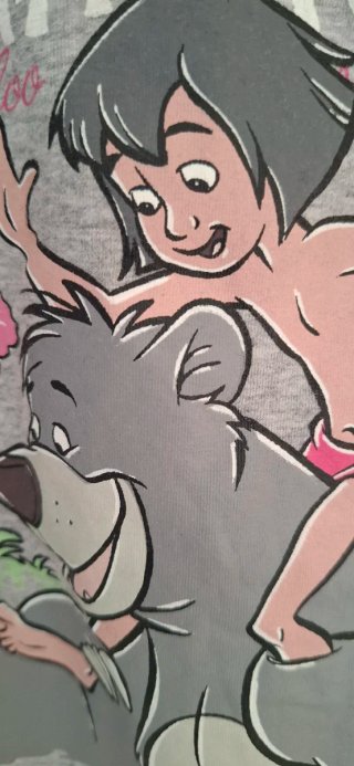 T-shirt Grigia Disney Il Libro della Giungla
