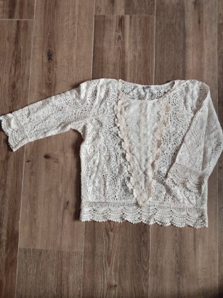 Blusa de encaje