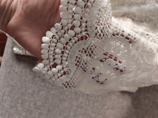 Blusa de encaje