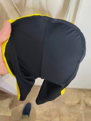 Pantaloncini Ciclismo Neri e Gialli