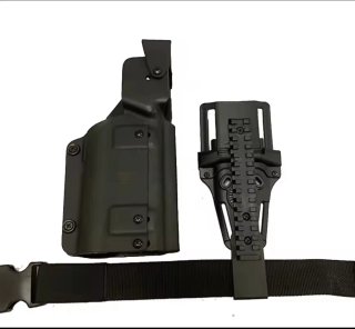 Funda táctica para pistola con linterna