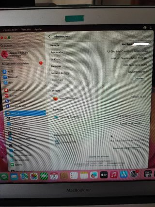 MacBook Apple Verde/Plata