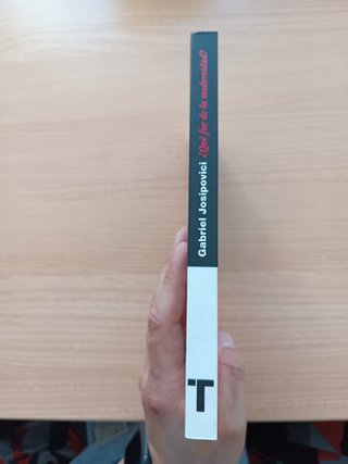 ¿Qué fue de la modernidad? - Gabriel Josipovici. T