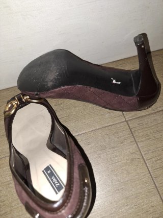 Zapatos tacón Zara Talla 38