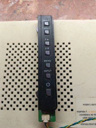 Botonera para TV