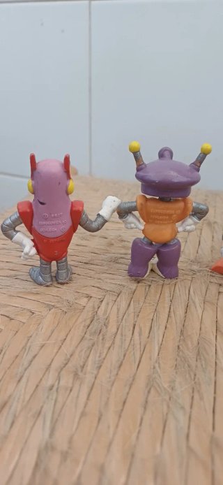 Lote 4 Figuras Vintage PVC Robotins