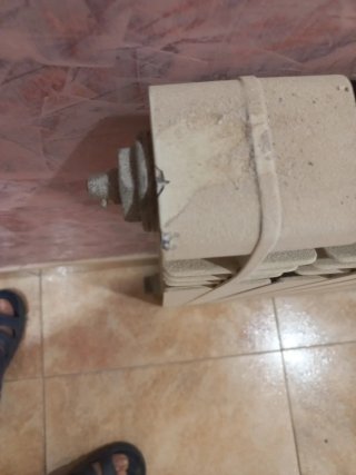 Radiador blanco de metal
