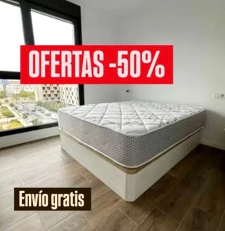 Canapés y colchones nuevos 50%