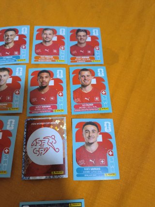 Suiza mundial 2026 FIFA cromos cartas
