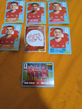Suiza mundial 2026 FIFA cromos cartas