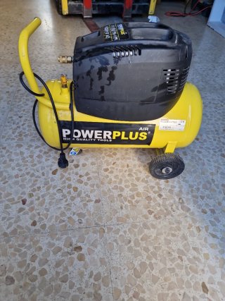 Compresor de aire Powerplus Amarillo